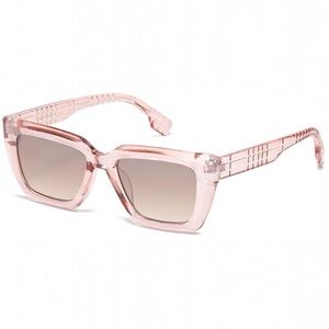 Elegant Pink Square Sunglasses